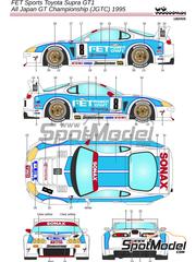 Tamiya 24163: Car scale model kit 1/24 scale - Toyota Supra GT